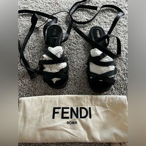 Fendi sandals size 37